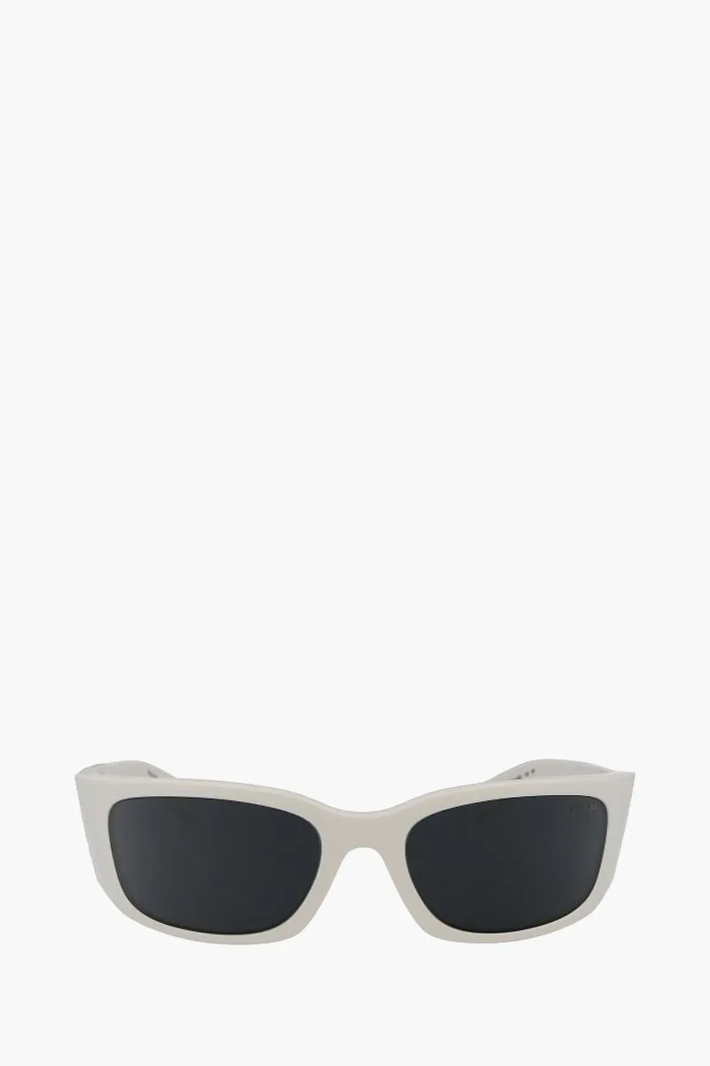 PRADA Men Butterfly Sunglasses in White Acetate 0