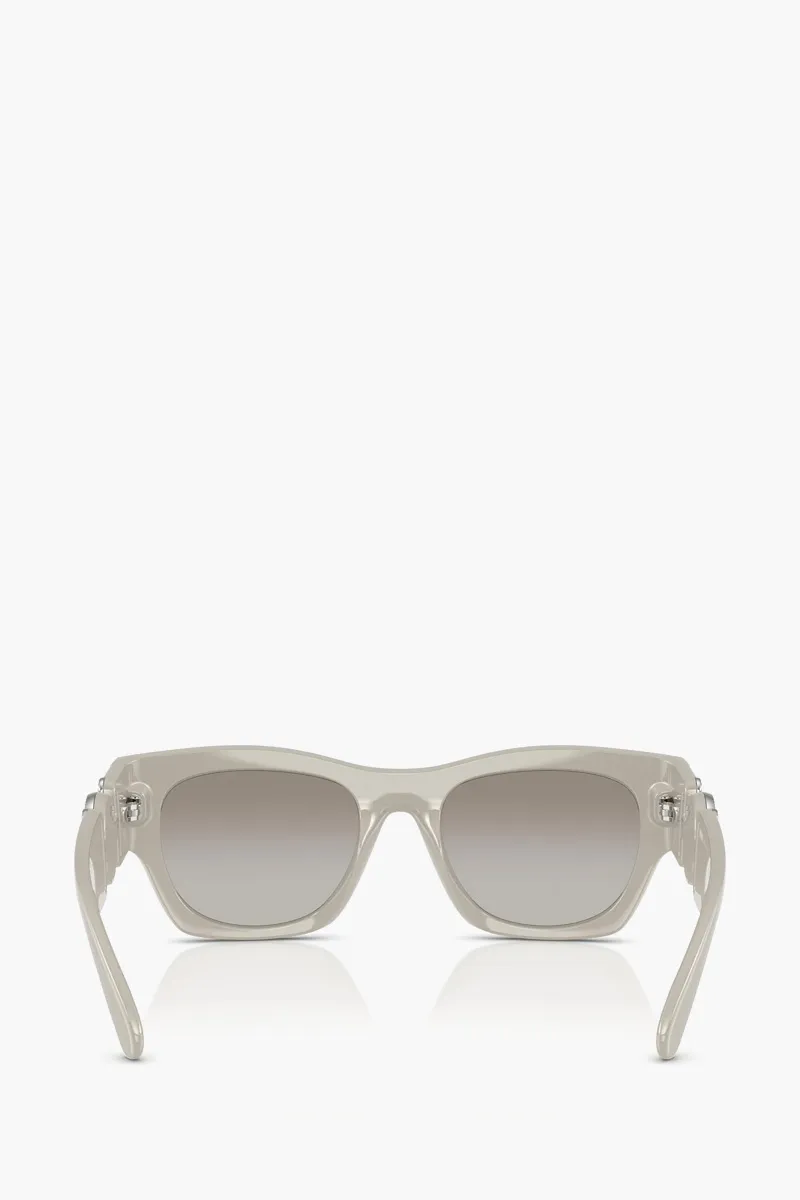 VERSACE Square Sunglasses in Grey Injectate 3