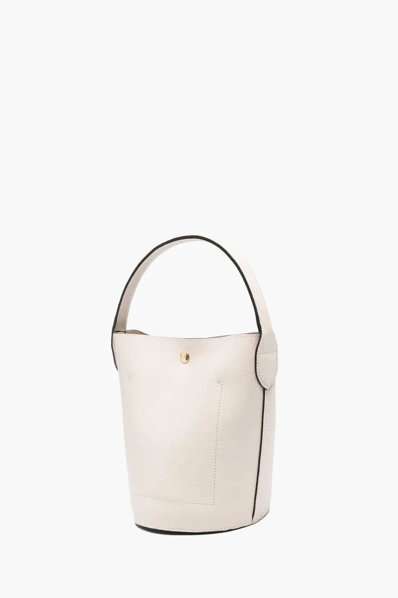 LONGCHAMP Cuir De Russie Bucket Bag in Paper Leather 1