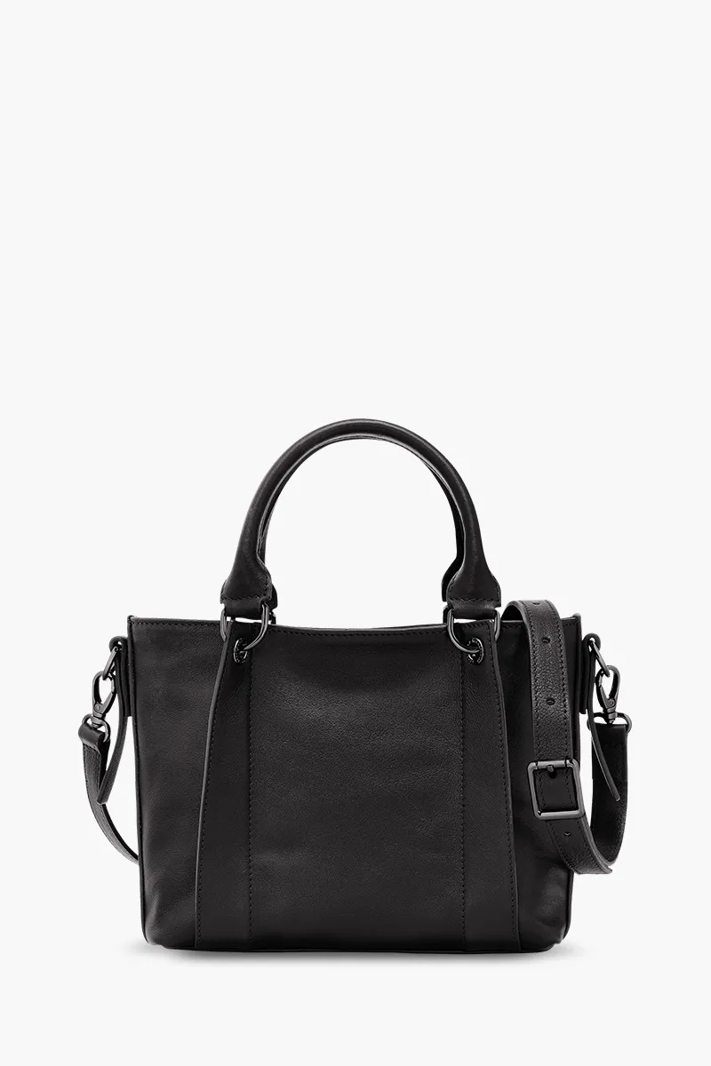 LONGCHAMP Small 3D Handbag in Black Leather 1