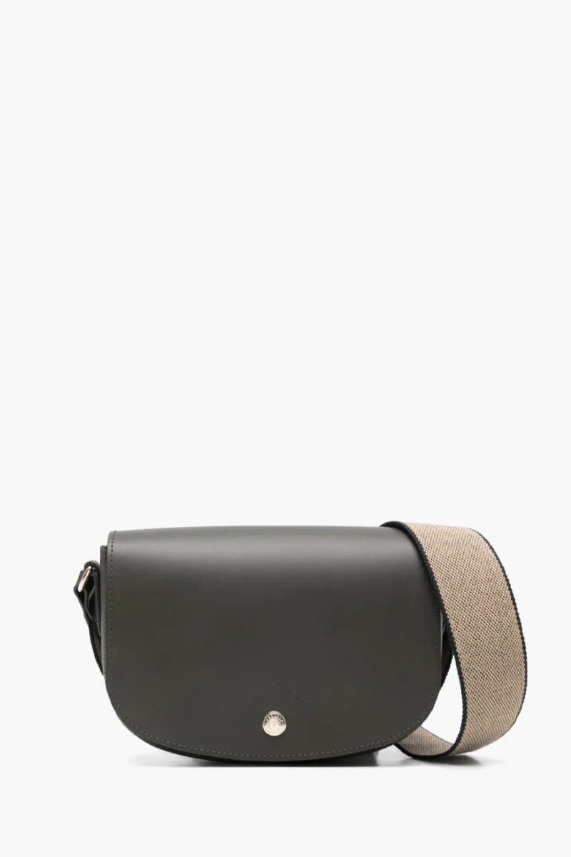 LONGCHAMP S Épure Shoulder Bag in Khaki Calfskin 0