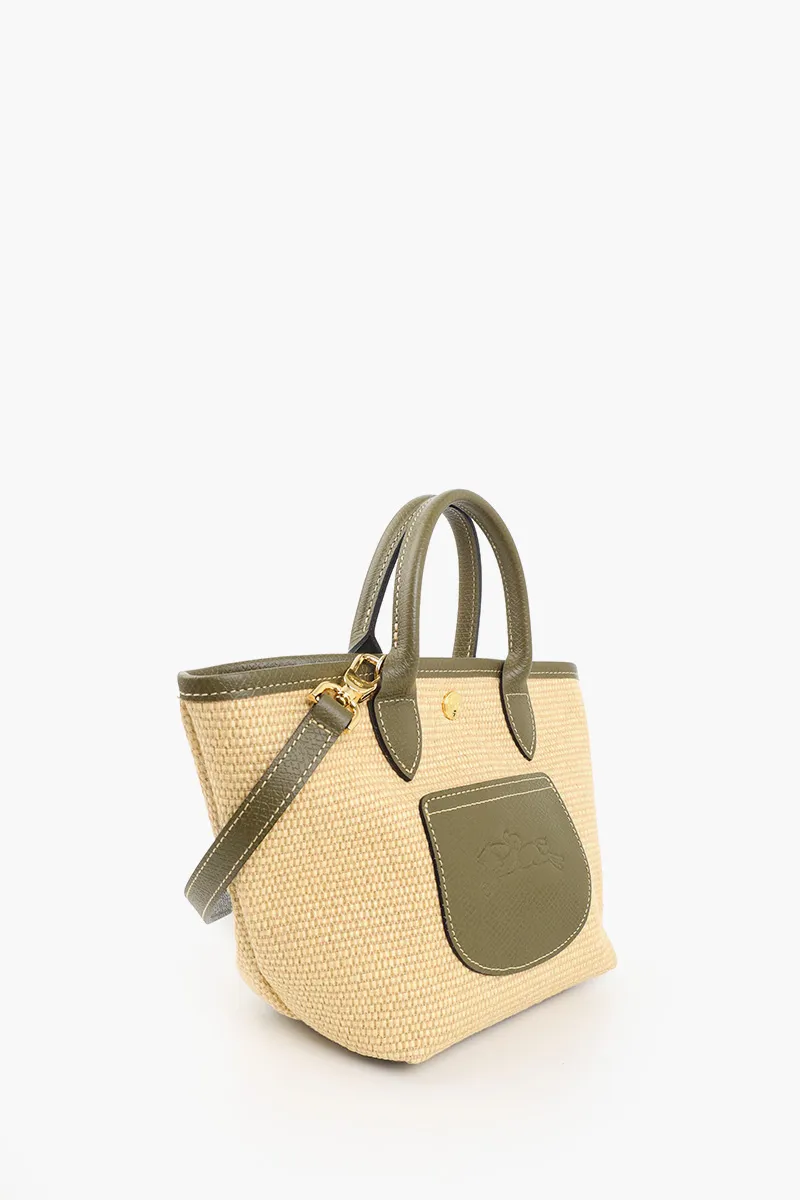 LONGCHAMP XS Le Pliage Collection Basket Bag in Arthicoke  1