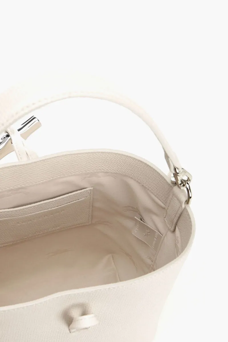 LONGCHAMP Le Roseau Xs Bucket Bag in Paper Cowhide Leather 3