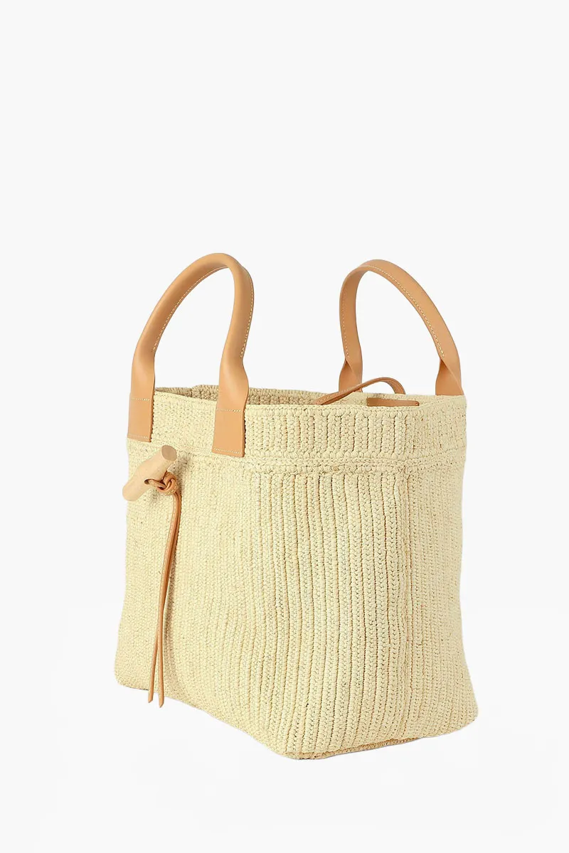 LONGCHAMP Large Le Roseau Tote Bag in Natural Raphia 2
