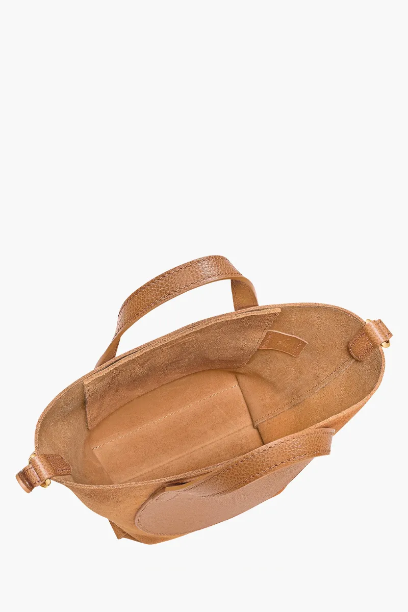 LONGCHAMP Xs Complice Shoulder Bag in Pecan Suede Calfskin 3