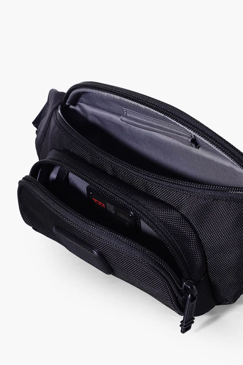TUMI Gen 4.3 Core Waist Pack Bag in Black Ballistic Nylon 3