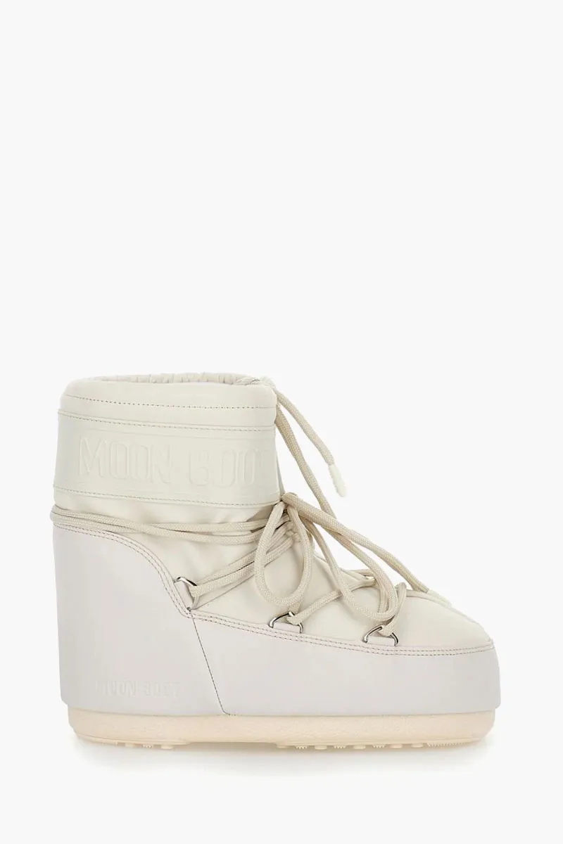 MOON BOOT Women Icon Low Rubber Boots in Cream 0