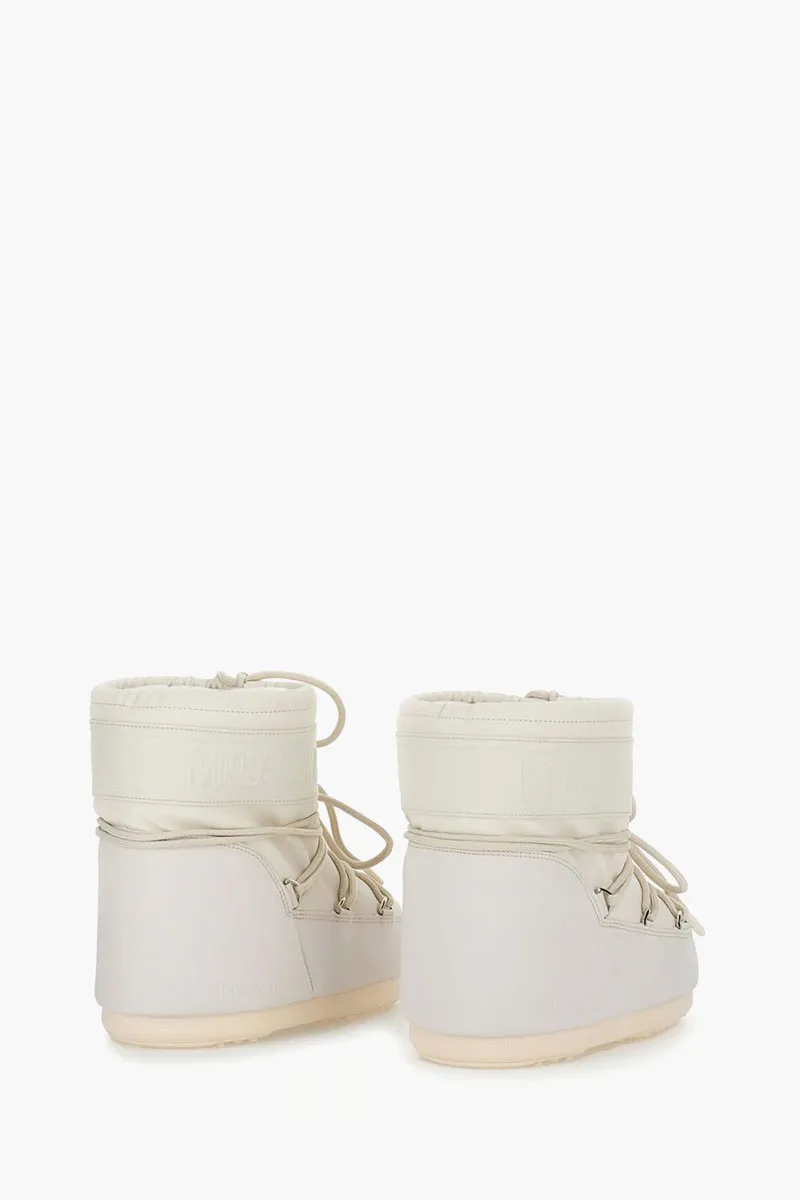 MOON BOOT Women Icon Low Rubber Boots in Cream 1