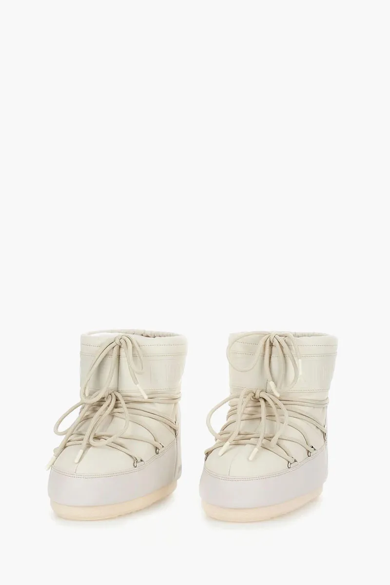 MOON BOOT Women Icon Low Rubber Boots in Cream 2