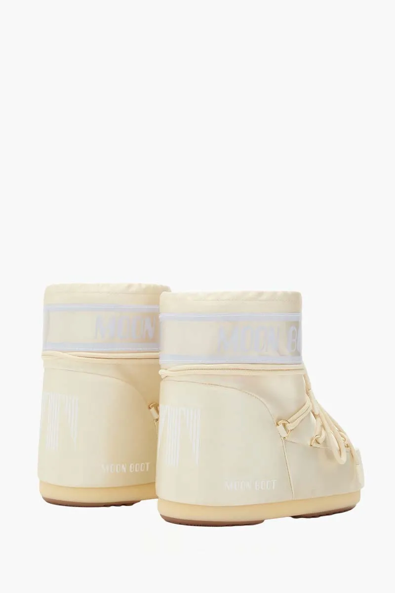 MOON BOOT Women Icon Low Pearly Boots in Ivory 2
