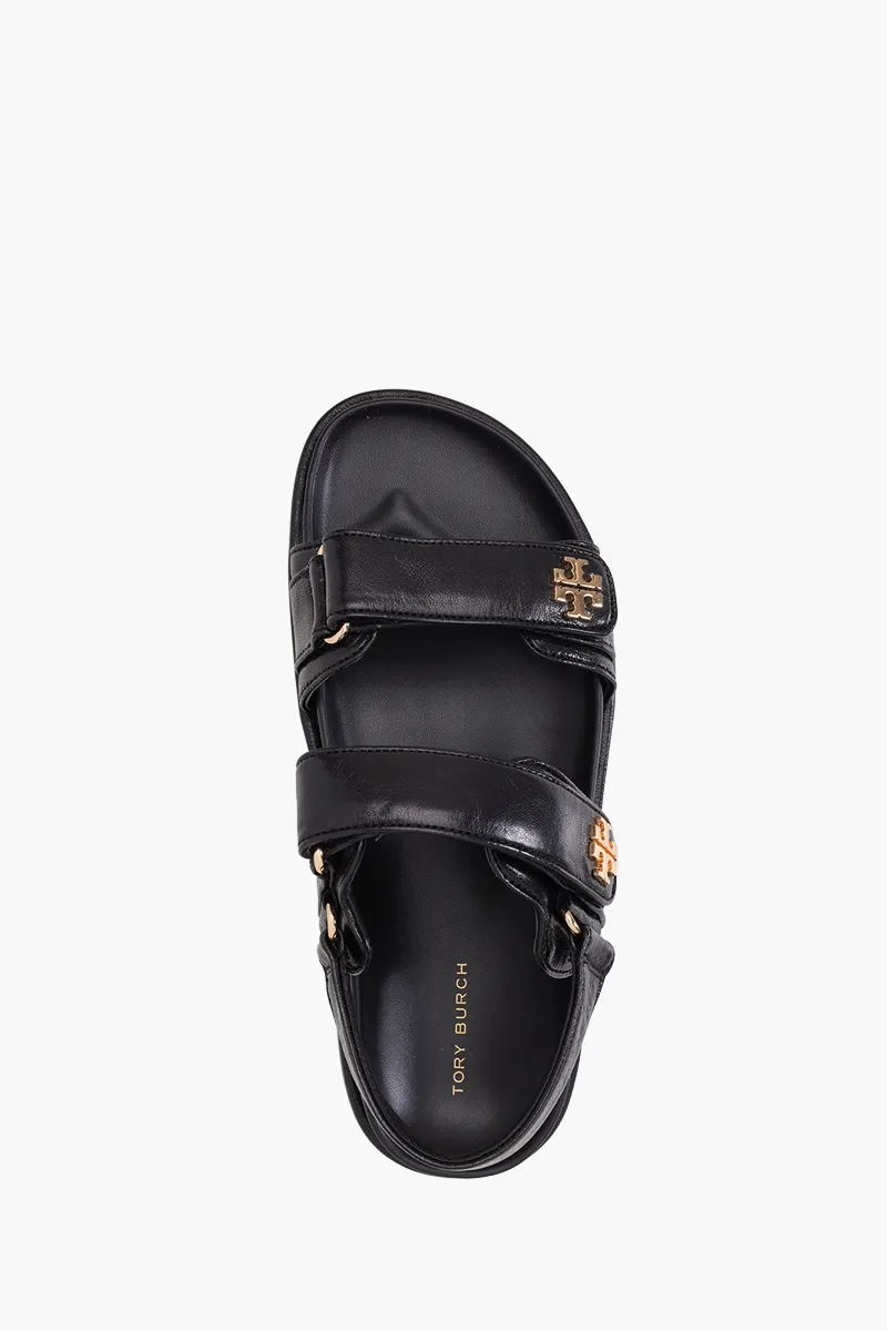TORY BURCH Kira Sport Velcro Strap Sandals in Black 3