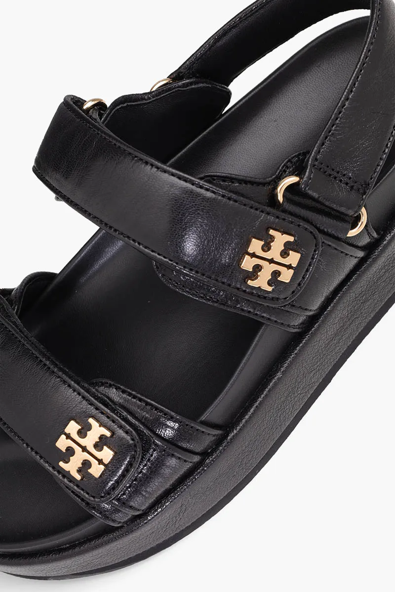 TORY BURCH Kira Sport Velcro Strap Sandals in Black 4