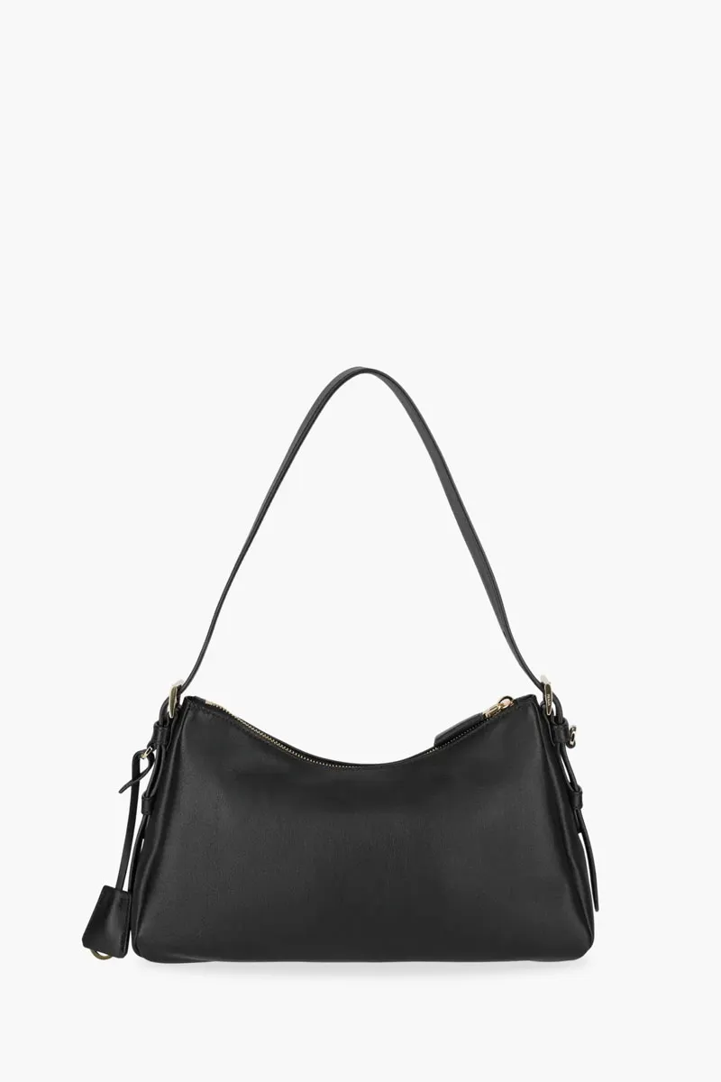 PRADA Medium Aimee Shoulder Bag in Black Leather 1