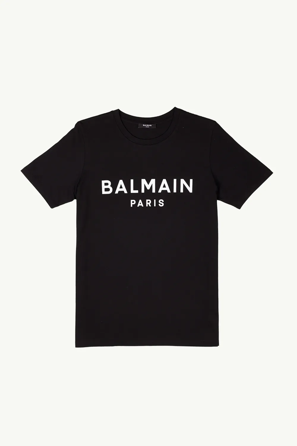 BALMAIN Women Balmain Paris Logo Casual Cut T-Shirt in Black/White 0