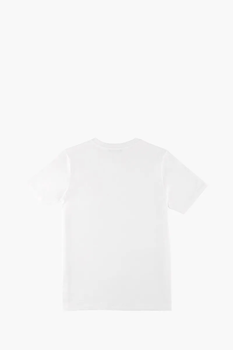 BALMAIN Women Balmain Paris Logo Casual Cut T-Shirt in White/Black 1