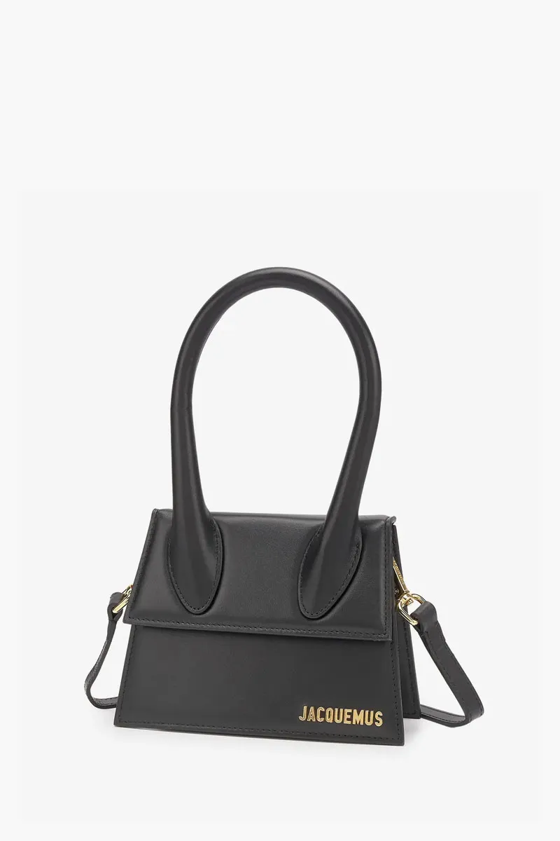 JACQUEMUS Le Chiquito Moyen in Black  1