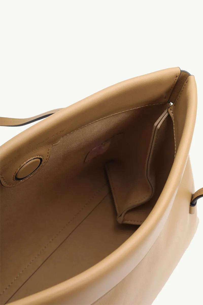 WANDLER Mini Joanna Shoulder Bag in Gingerbread Soft Calf Leather 3