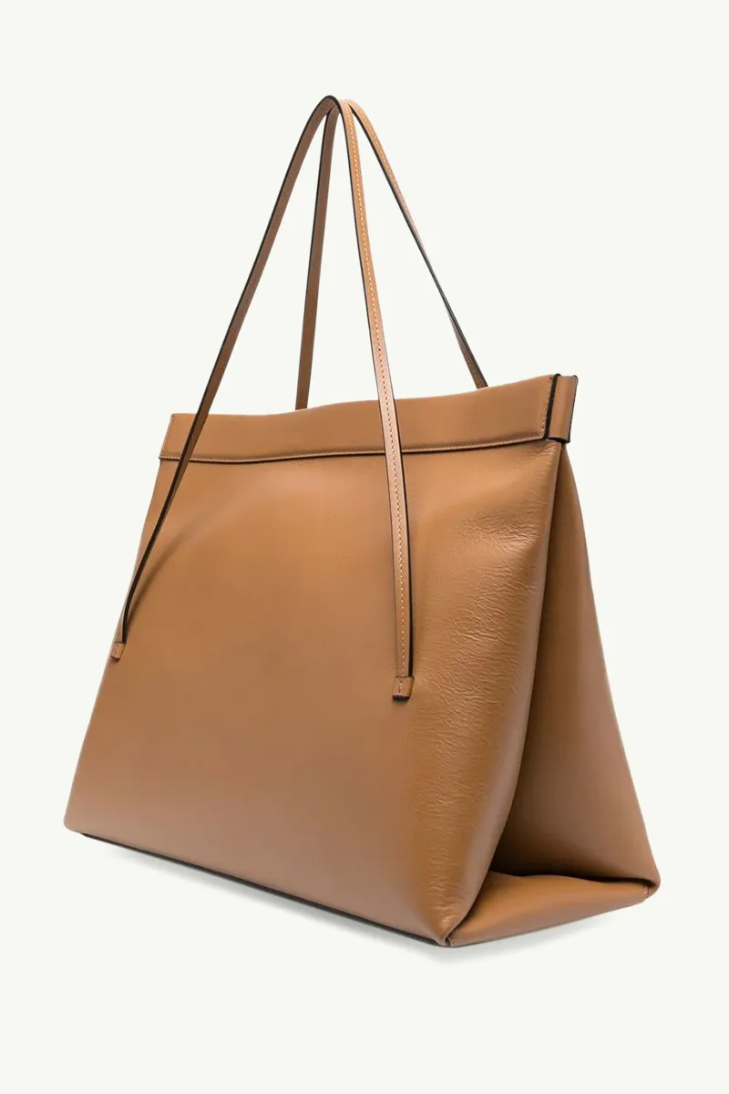 WANDLER Big Joanna Shoulder Bag in Burlywood Soft Calf Leather 1