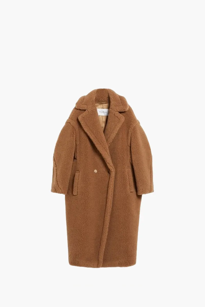 MAX MARA Teddy Icon Coat in Camel Alpaca and Wool 0