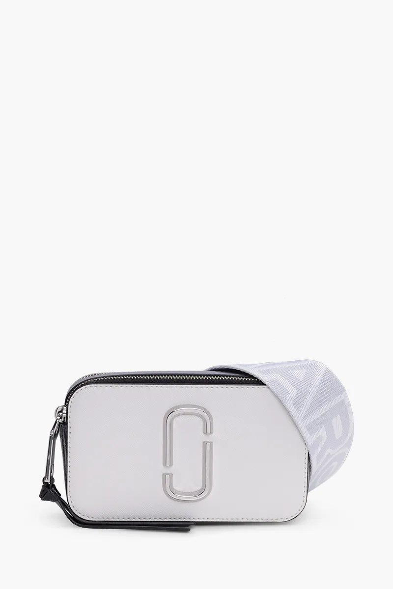 MARC JACOBS Small The Snapshot Camera Bag in Cotton Multi with Logo Webbing Straps 0