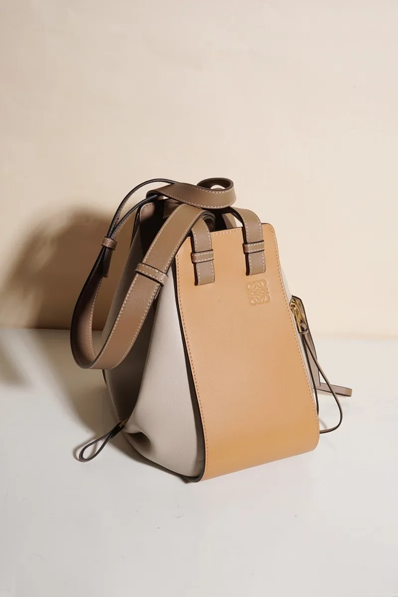 LOEWE Small Hammock Bag in Warm Desert/Mink 0
