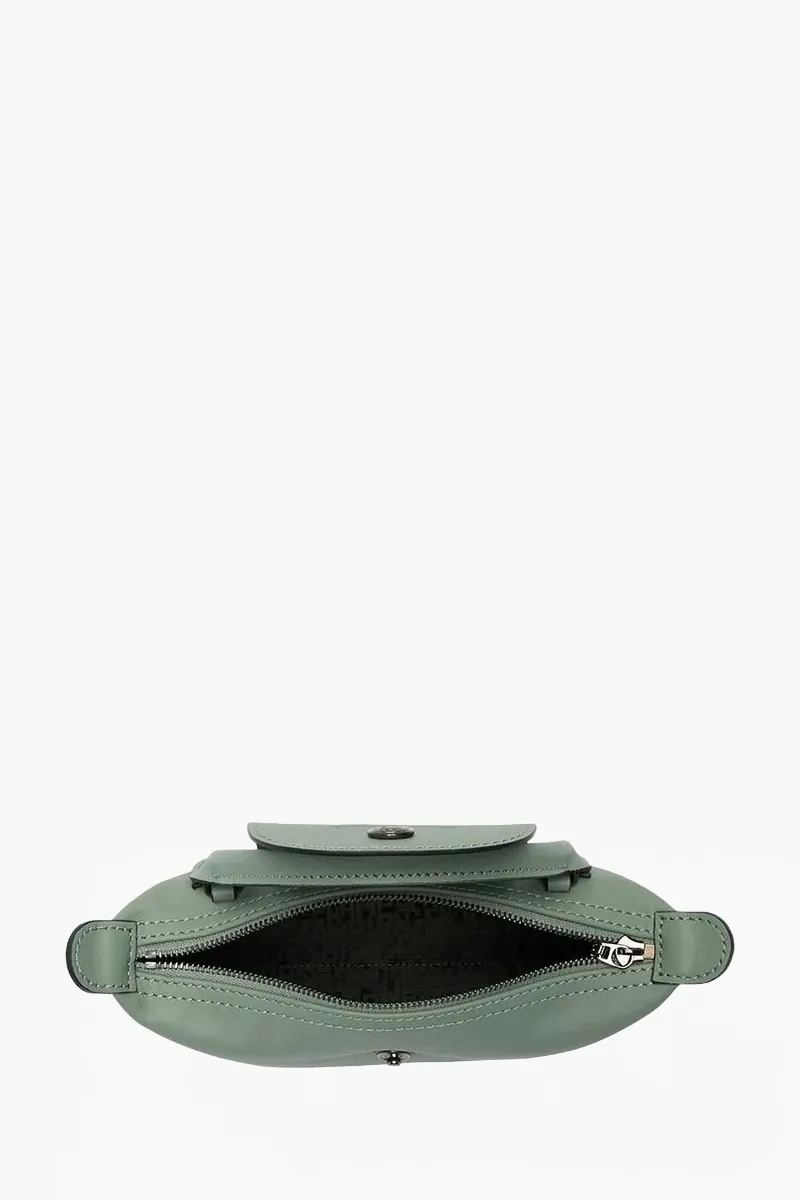 LONGCHAMP Le Pliage Extra XS Pouch in Tundra Cowhide Leather  3