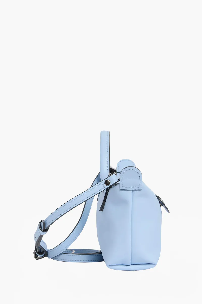 LONGCHAMP Le Pliage Extra XS Pouch in Wave Cowhide Leather  1