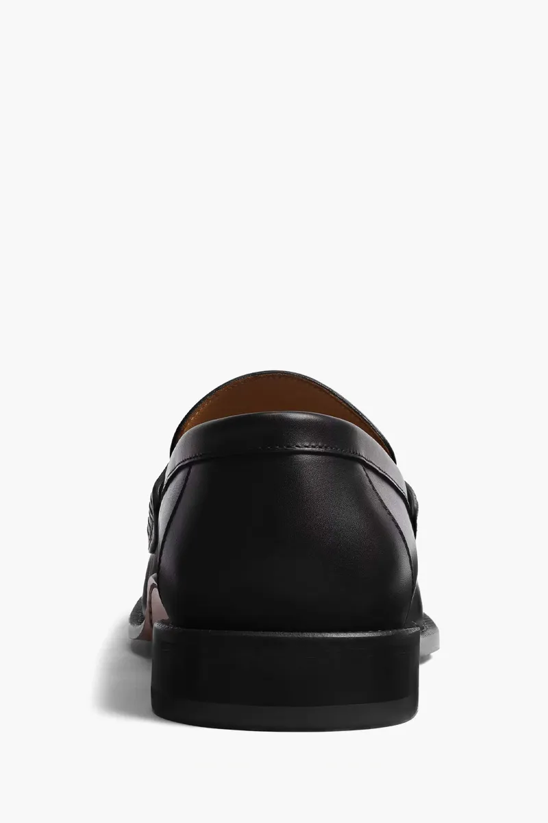 CHRISTIAN DIOR Dior Archie Loafers in Black Smooth Calfskin 1