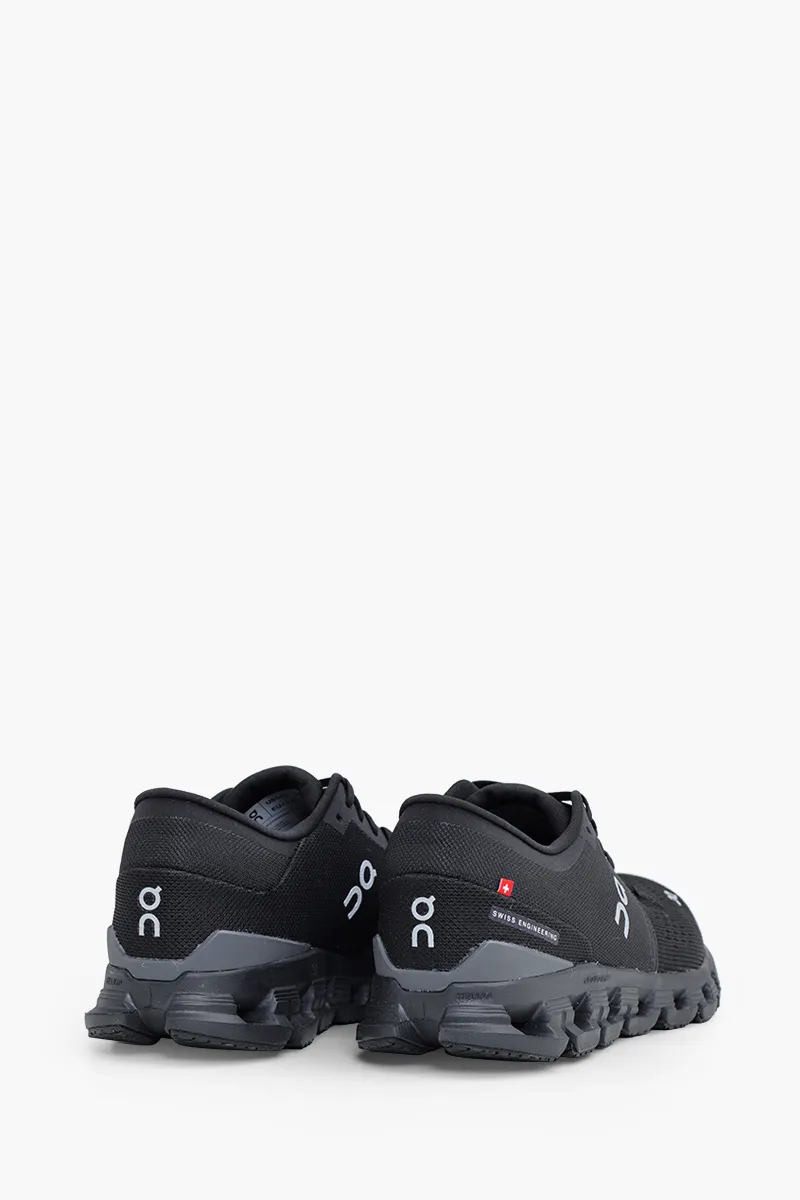 ON Men Cloud X 4 Running Sneakers in Black/eclipse 2