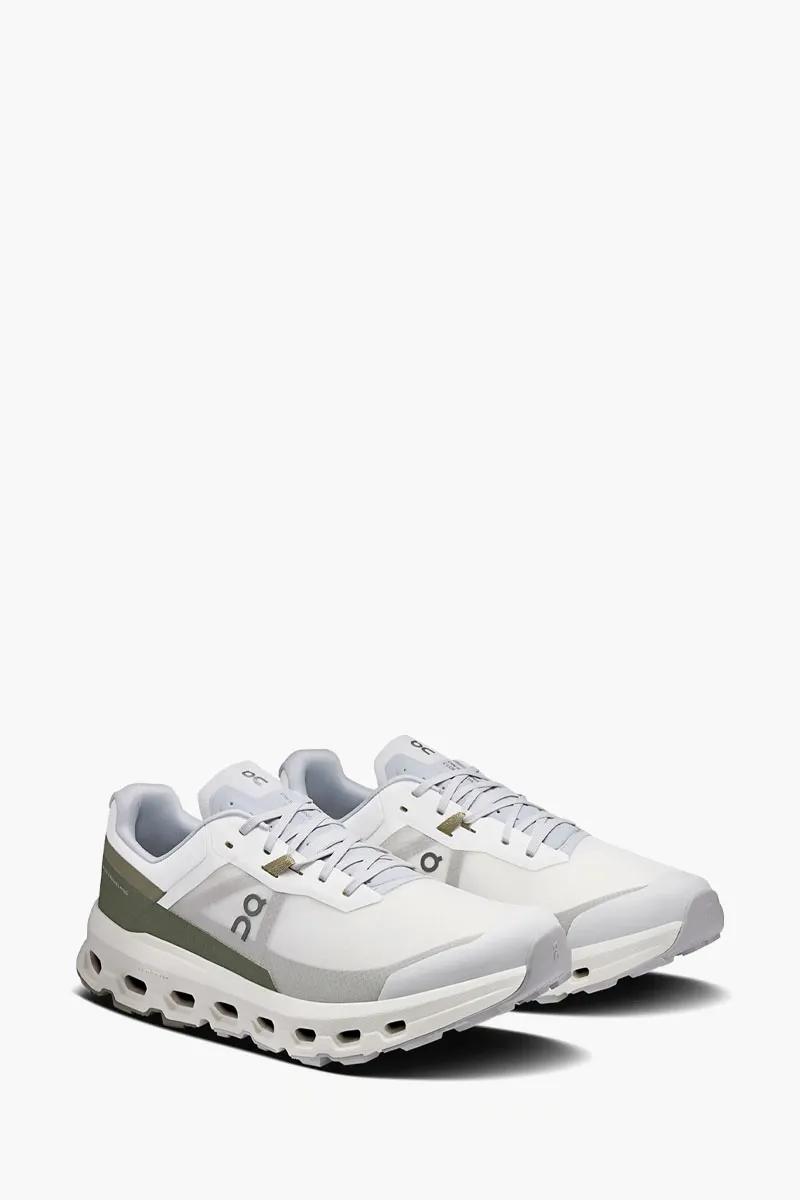 ON Men Cloudvista 2 Sneakers in Ivory/Olive 1