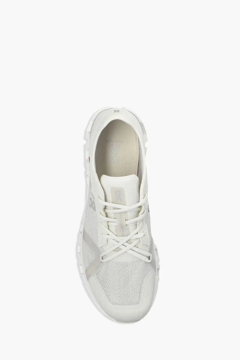 ON Men Cloud X 4 AD Sneakers in White/Wolf 3
