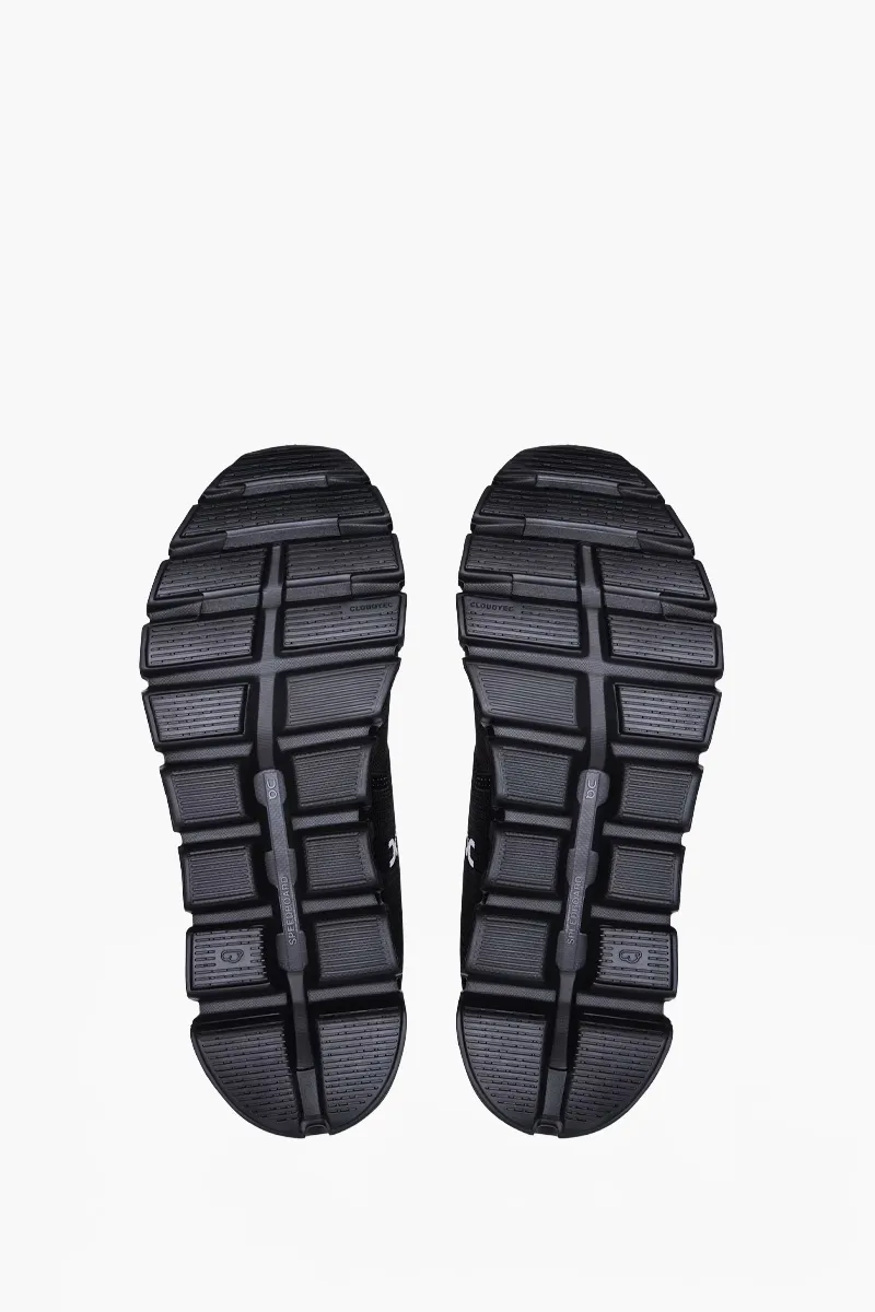 ON Women Cloud 6 Waterproof Sneakers in Black/Black 4