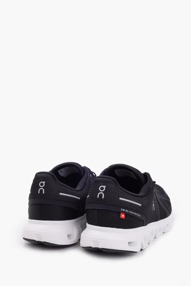 ON Women CLoud 6 Sneakers in Black/White 1