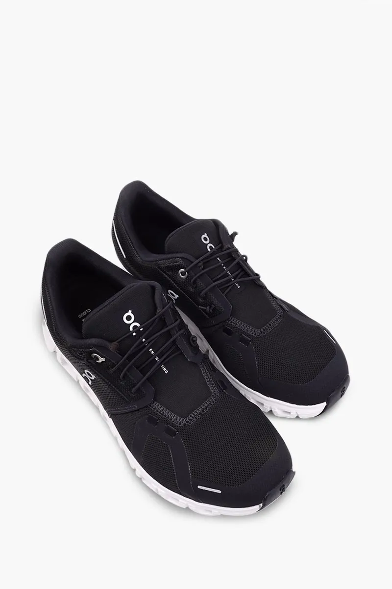 ON Women CLoud 6 Sneakers in Black/White 2