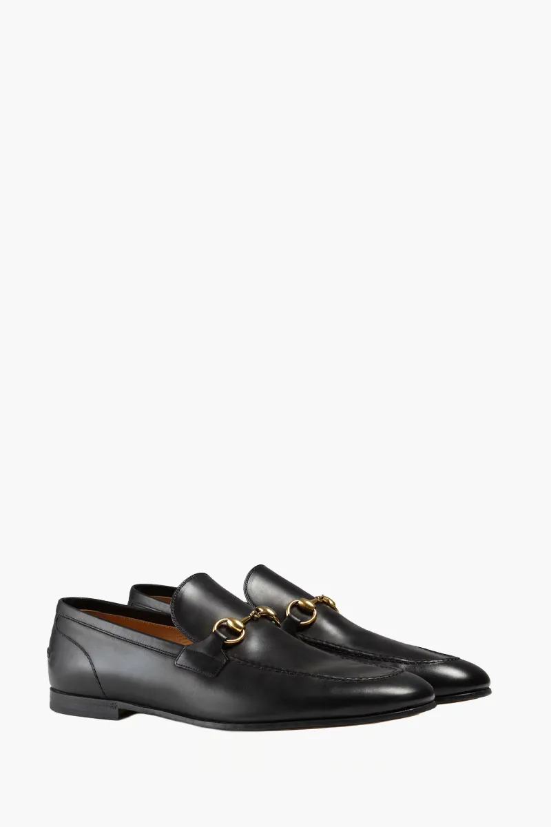 GUCCI Men Jordaan Horsebit Loafers in Black 2