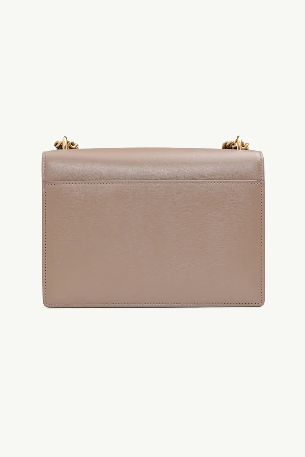 SAINT LAURENT Medium Sunset in Taupe Smooth Leather GHW 1