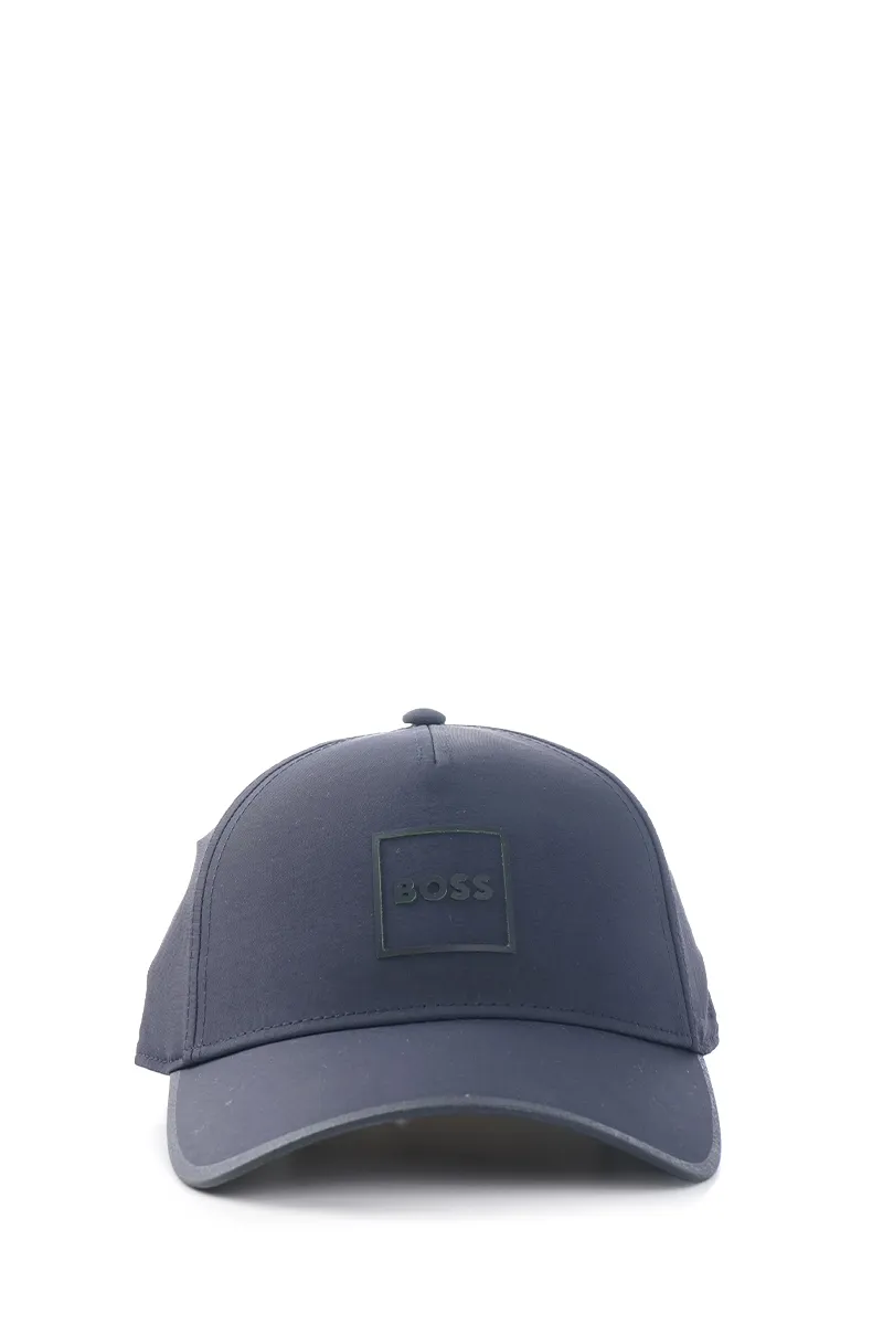 HUGO BOSS Men Pyer Golf Cap in Dark Blue Nylon 0