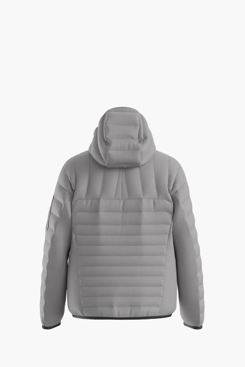 HUGO BOSS Men Urbanex JT HD Water Repellent Jacket in Grey Nylon with Hoodie 2