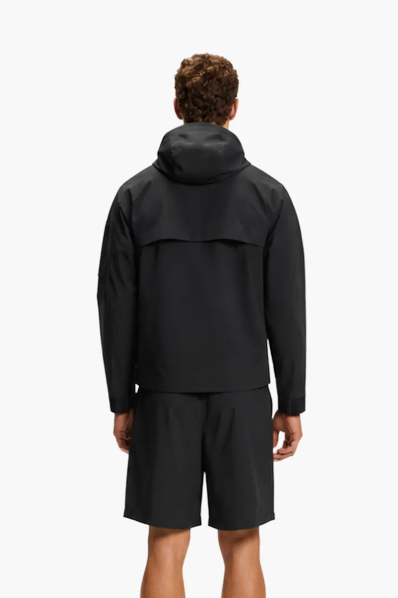 HUGO BOSS Men OW_Terrace JT HD Water-Repellent Jacket in Black Nylon with Micro-Waffle Structure 2