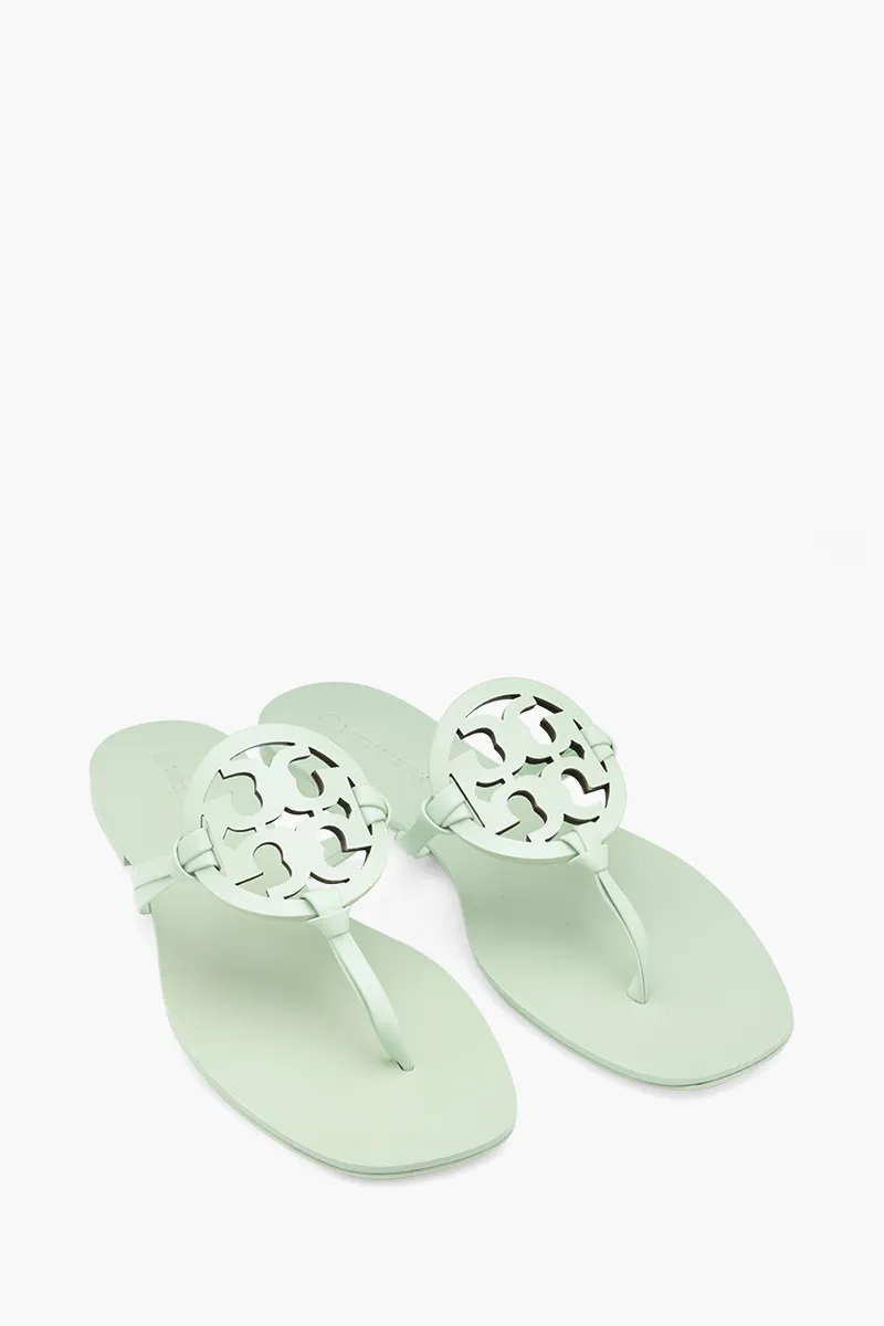 TORY BURCH Miller Square Toe Sandals in Meadow Mist 1