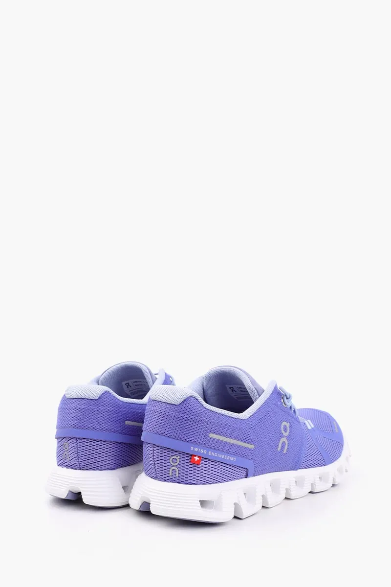 ON Women Cloud 5 Running Sneakers in Blueberry 1