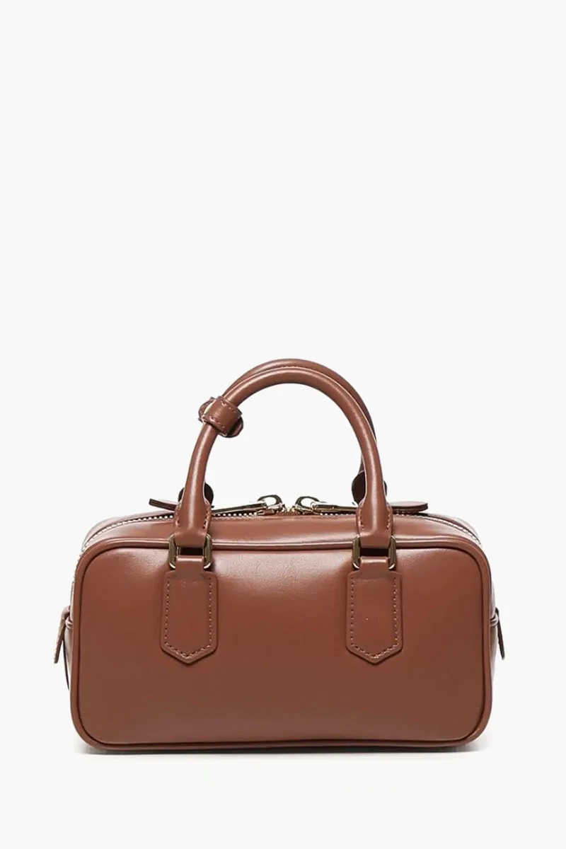 MIU MIU Regular Arcadie in Rust Calfskin Leather 2