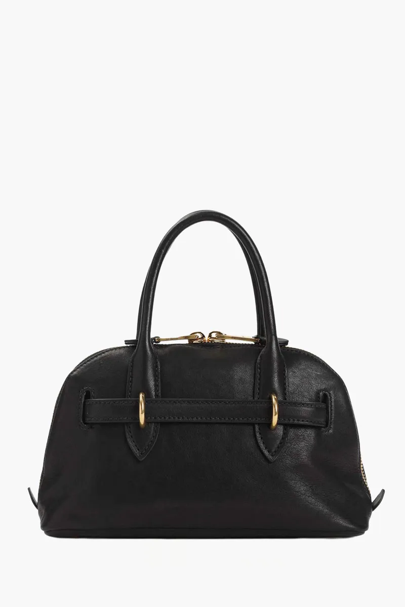MIU MIU Small Aventure Top Handle Bag in Black Nappa Leather 2