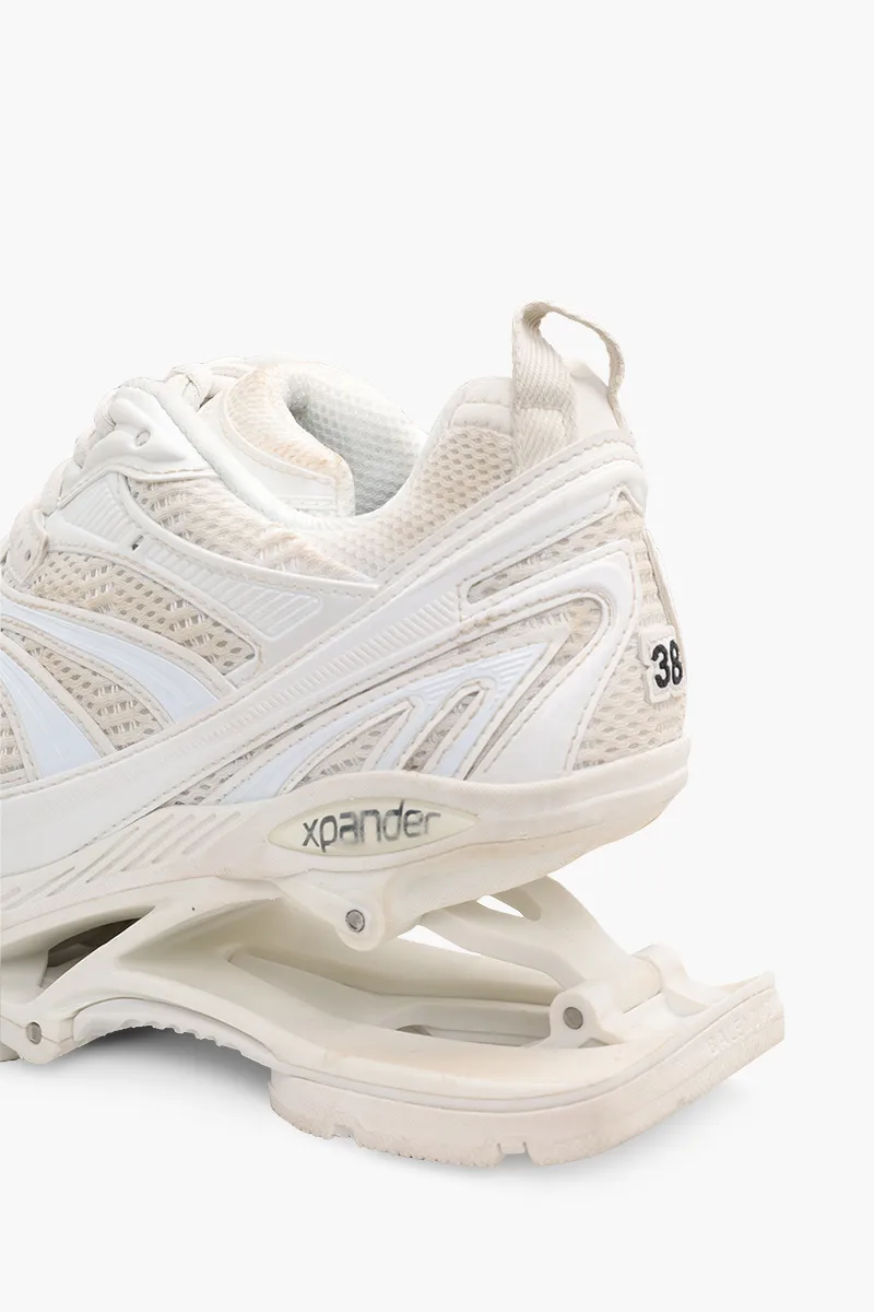 BALENCIAGA Women X-Pander Trainers in White/White Mesh and Nylon 4
