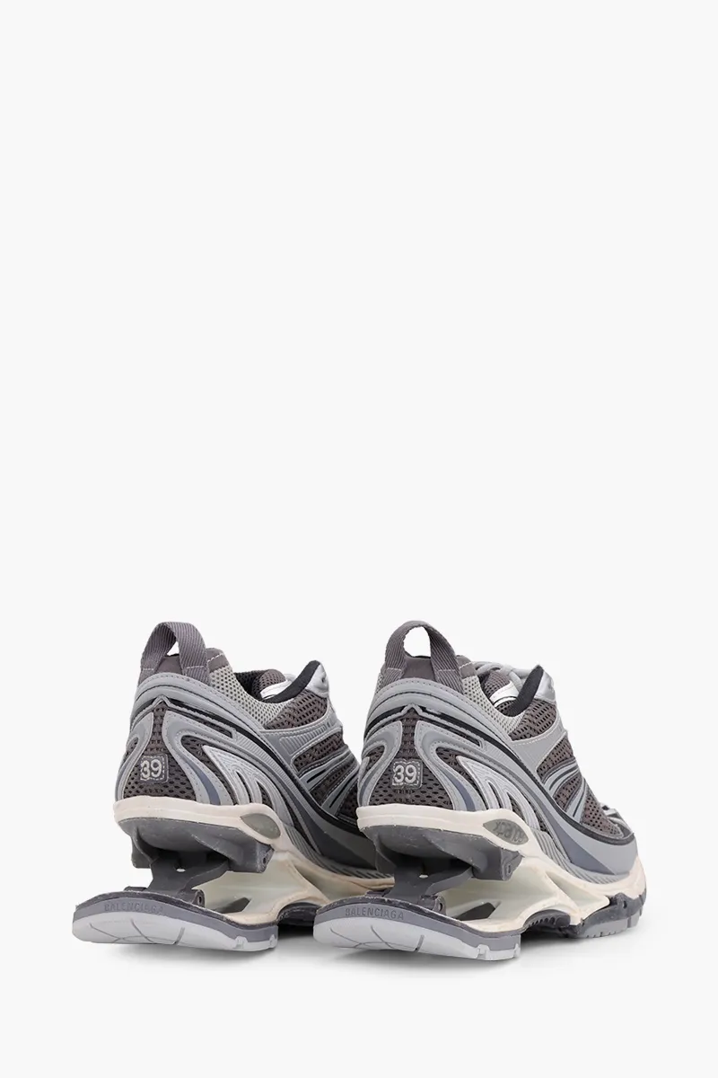 BALENCIAGA Women X-Pander Trainers in Grey/Black/White Mesh and Nylon 2