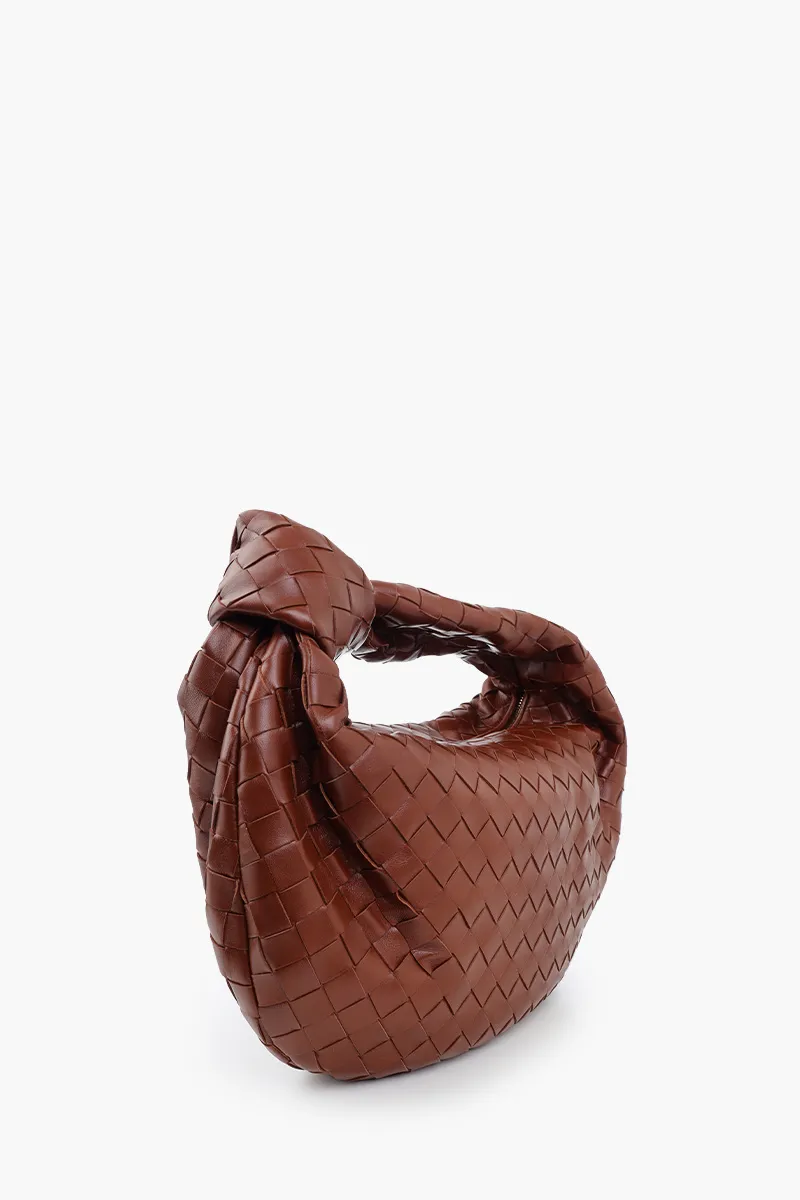 BOTTEGA VENETA Teen BV Jodie Shoulder Bag in Sapele 1
