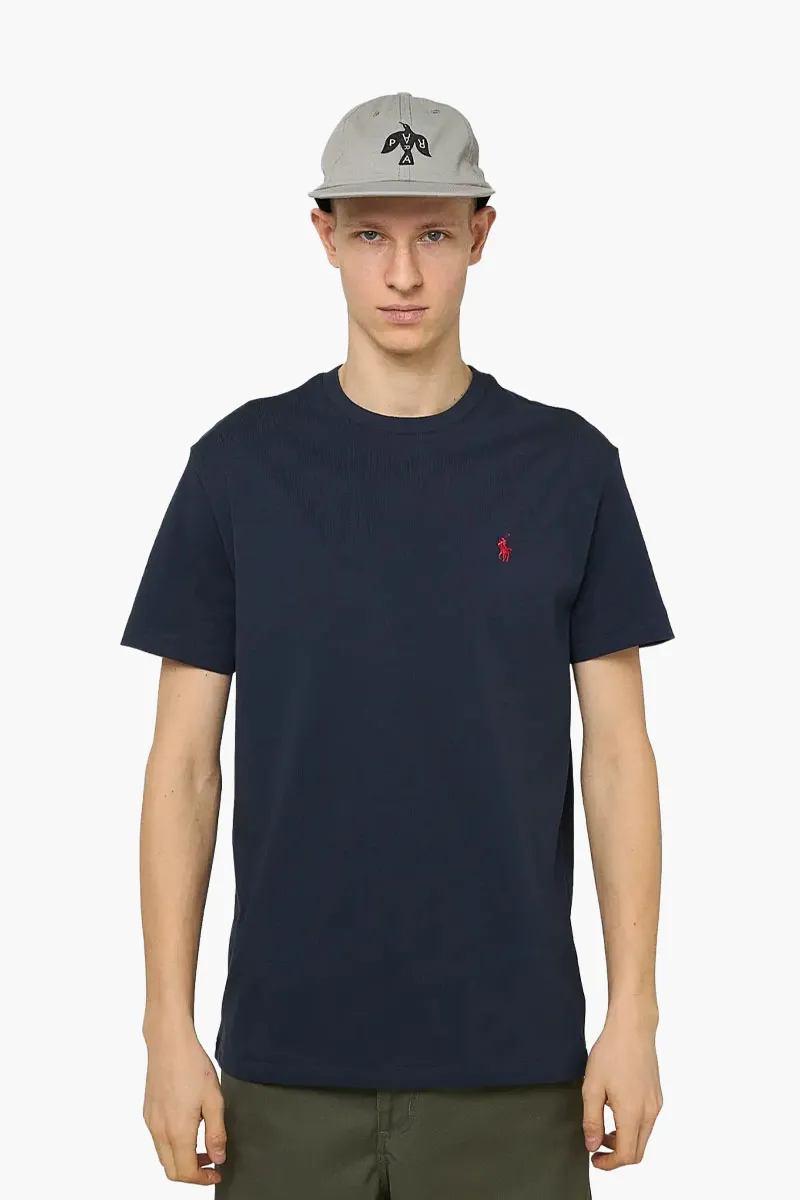 POLO RALPH LAUREN Men Classic Fit Jersey Crewneck T-Shirt in Ink Cotton 1