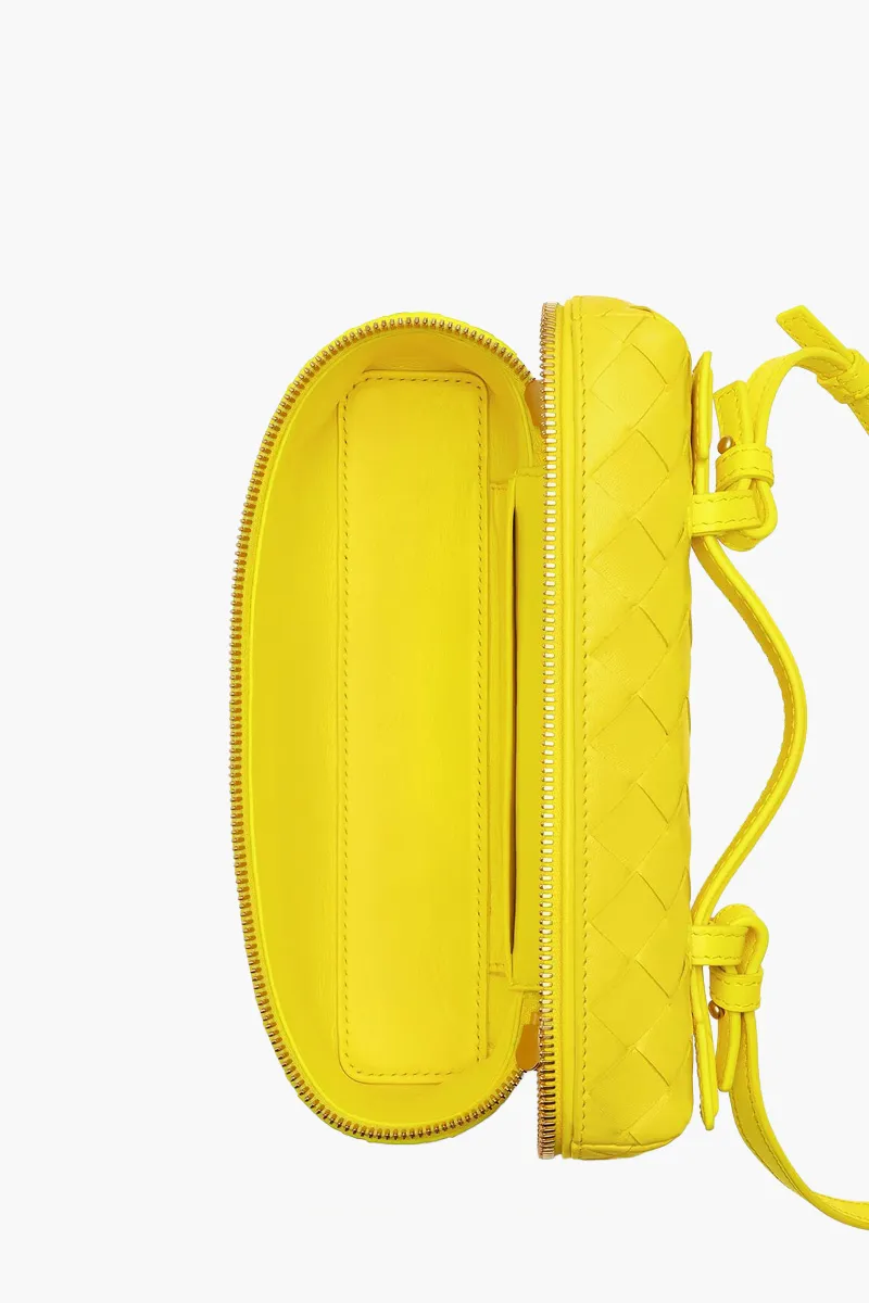 BOTTEGA VENETA Bang Bang Vanity Case Intrecciato Bag in Sulfur GHW 4