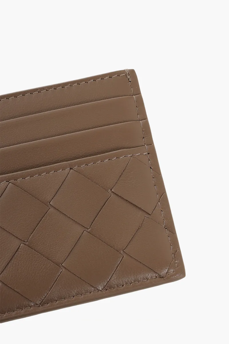 BOTTEGA VENETA Intrecciato Credit Card Case in Pinecone Nappa Leather 3