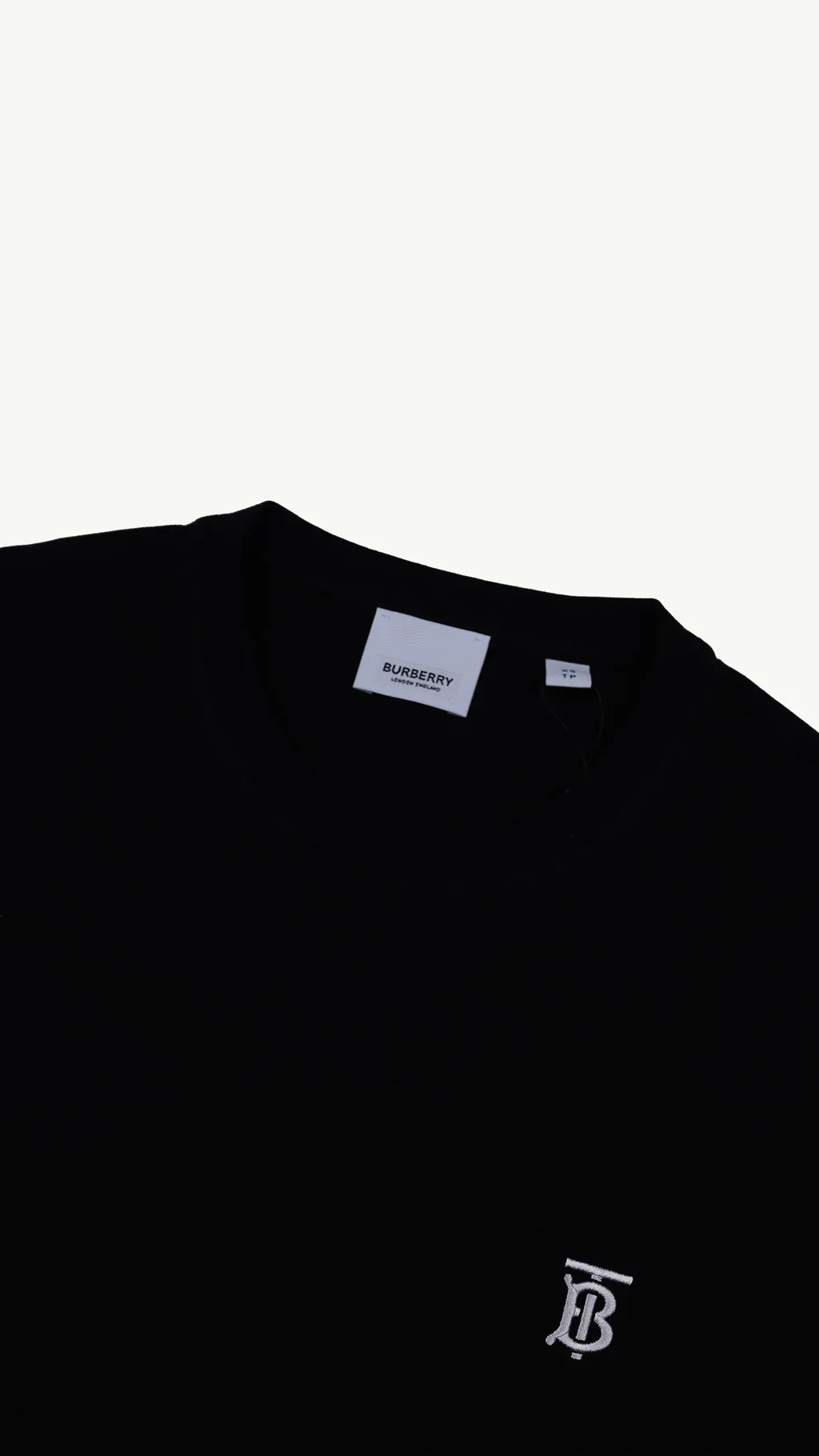 BURBERRY Men Monogram Motif T-Shirt in Black 2